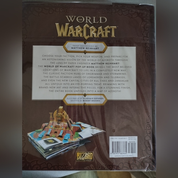 World of Warcraft Pop up Book - Picture 3 of 3
